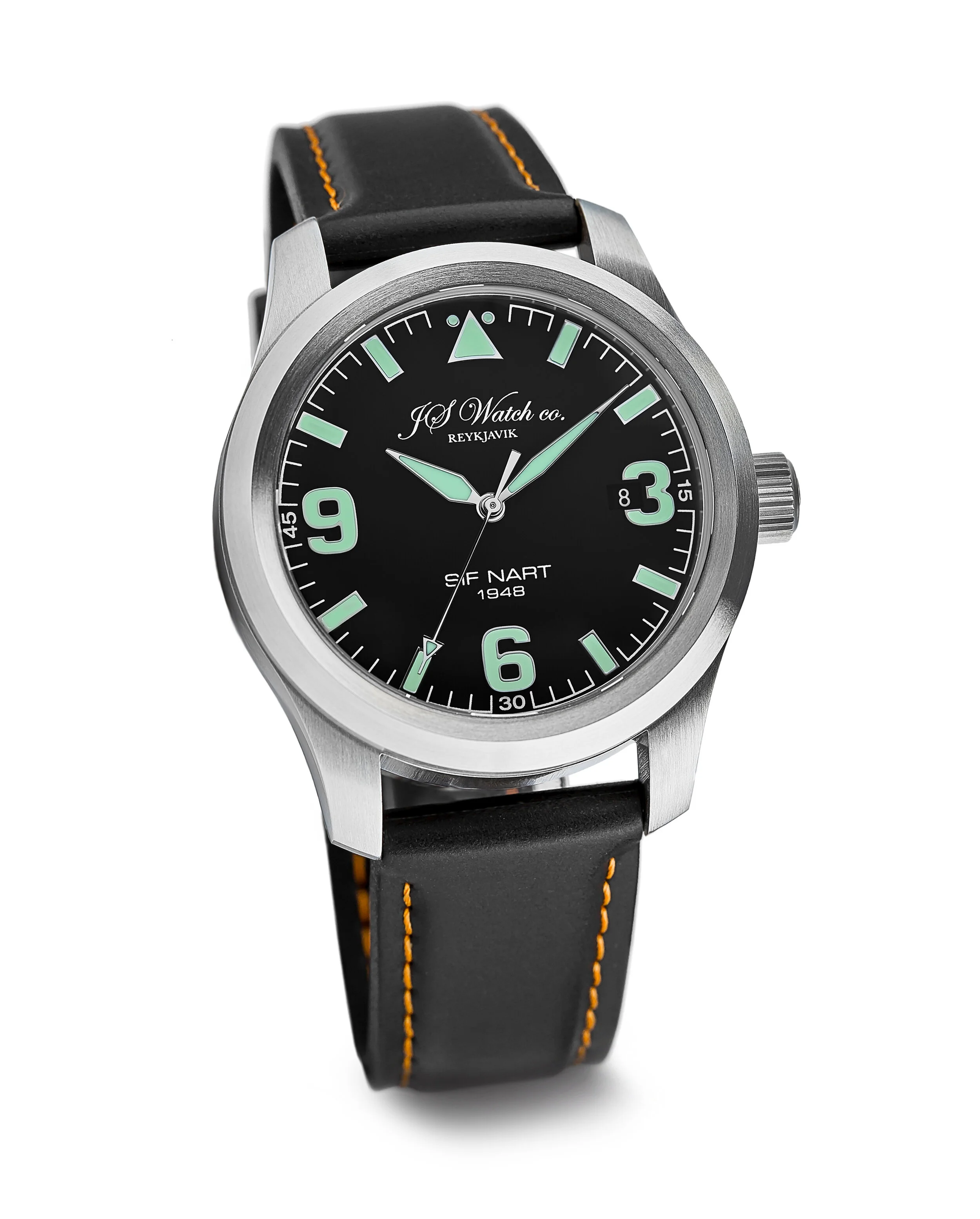 JS Watch Company Reykjavik — Sif NART 1948 Black